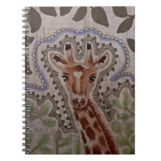 Süße Giraffe  Notizblock