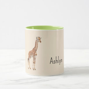 Süße Giraffe Tier Tasse