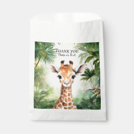 Süße Giraffen Dschungel Baby Shower Party Schön Geschenktütchen