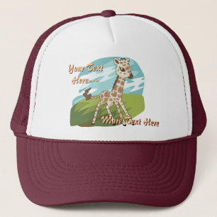 Süsse-Giraffen-Hut Truckerkappe