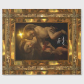 Süße glatte Vertikale Baby-Jesus-Weihnachten(15 Geschenkpapier (Flach)