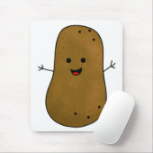 Süße glückliche Kartoffel Mousepad (Mit Mouse)