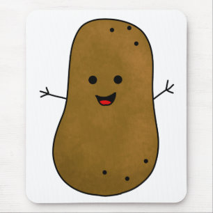 Süße glückliche Kartoffel Mousepad