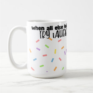 Süße glückliche Lach-Tasse Kaffeetasse