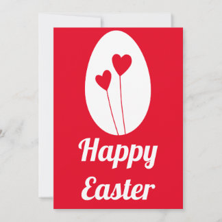 Süße glückliche Ostern-Feiertags-Karte Feiertagskarte