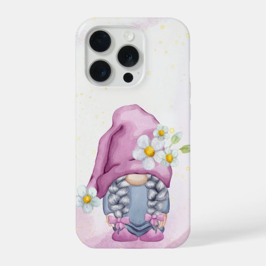 Süße Gnom-Mädchen-Handyhülle iPhone Hülle (Rückseite)