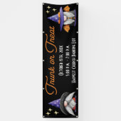 Süße Gnome Kofferraum oder Behandle Banner (Vertikal)