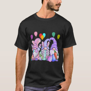 Süße Gnome Ostern Eier Ballons Lustiger Gnom Oster T-Shirt