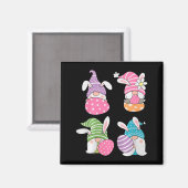 Süße Gnome Premium Tri-Blend  Magnet (Vorderseite/Rückseite)