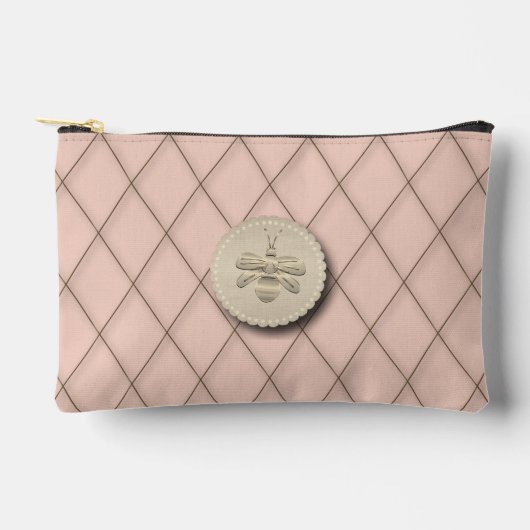 Süße Goldbiene Geschenk Zubehörtasche (Vorderseite)