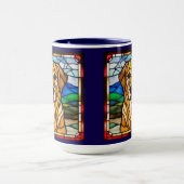 Süße Golden Retriever Kaffeetasse (Zentrum)