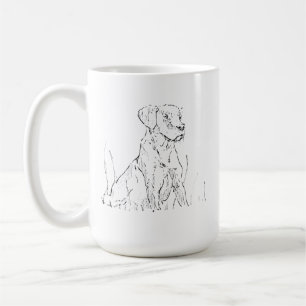 Süße Golden Retriever Tasse, Hundemama Kaffeebeche Kaffeetasse
