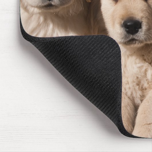 Süße golden retriever-Welpen Mousepad (Ecke)