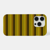 Süße goldene schwarze Streifen iPhone Hülle (Rückseite (Horizontal))