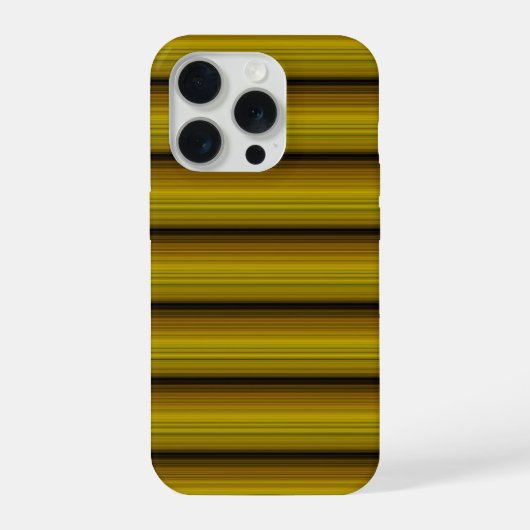 Süße goldene schwarze Streifen iPhone Hülle (Rückseite)
