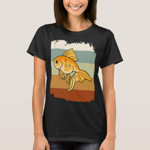 Süße Goldfisch-Aquarium-Kunstfische T-Shirt