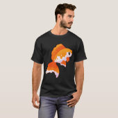 Süße Goldfisch-Kunst T-Shirt (Vorne ganz)