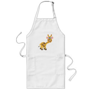 Süße Goofkins-Giraffe Lange Schürze