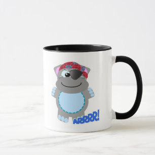 Süße Goofkins Nilpferd Pirat Tasse