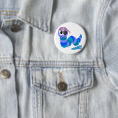 Süße Goofkins-Raupenpirat Button (Beispiel)
