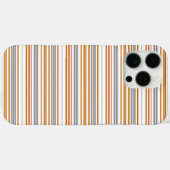 Süße graue braune Streifen Case-Mate iPhone Hülle (Rückseite (Horizontal))