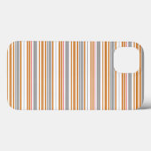Süße graue braune Streifen Case-Mate iPhone Hülle (Rückseite (Horizontal))