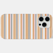 Süße graue braune Streifen Case-Mate iPhone Hülle (Rückseite (Horizontal))