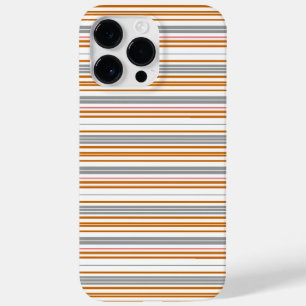 Süße graue braune Streifen Case-Mate iPhone 14 Pro Max Hülle
