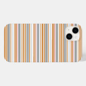 Süße graue braune Streifen Case-Mate iPhone Hülle (Rückseite (Horizontal))