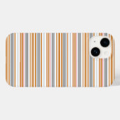 Süße graue braune Streifen Case-Mate iPhone Hülle (Rückseite (Horizontal))