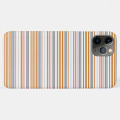 Süße graue braune Streifen Case-Mate iPhone Hülle (Rückseite (Horizontal))