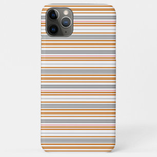 Süße graue braune Streifen Case-Mate iPhone Hülle