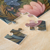 Süße graue Kaninchen mit Karotten Puzzle (Seite)