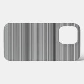 Süße graue Streifen Case-Mate iPhone Hülle (Rückseite (Horizontal))