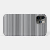 Süße graue Streifen Case-Mate iPhone Hülle (Rückseite (Horizontal))