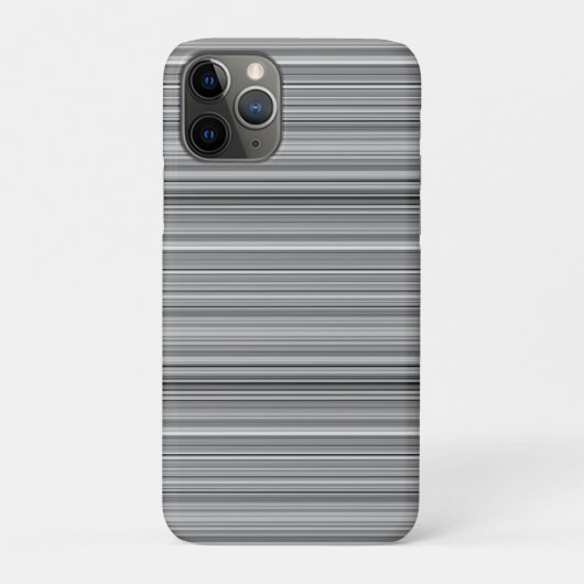 Süße graue Streifen Case-Mate iPhone Hülle (Rückseite)