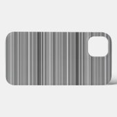 Süße graue Streifen Case-Mate iPhone Hülle (Rückseite (Horizontal))