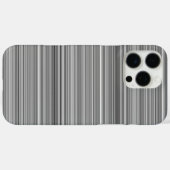 Süße graue Streifen Case-Mate iPhone Hülle (Rückseite (Horizontal))