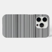 Süße graue Streifen Case-Mate iPhone Hülle (Rückseite (Horizontal))