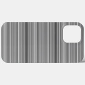Süße graue Streifen Case-Mate iPhone Hülle (Rückseite (Horizontal))