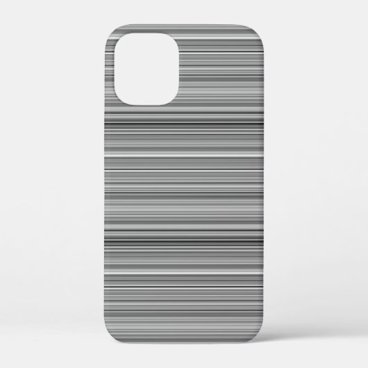Süße graue Streifen Case-Mate iPhone Hülle (Rückseite)