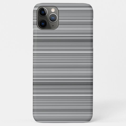 Süße graue Streifen Case-Mate iPhone Hülle (Rückseite)