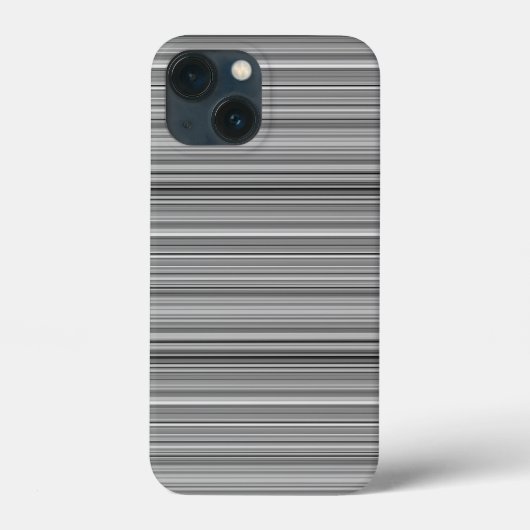 Süße graue Streifen Case-Mate iPhone Hülle (Rückseite)