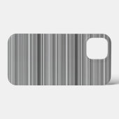 Süße graue Streifen Case-Mate iPhone Hülle (Rückseite (Horizontal))