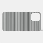 Süße graue Streifen Case-Mate iPhone Hülle (Rückseite (Horizontal))
