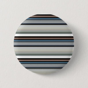 Süße graue weiße Streifen Button