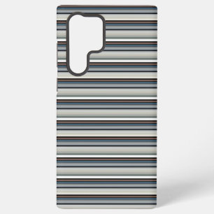 Süße graue weiße Streifen Samsung Galaxy Hülle