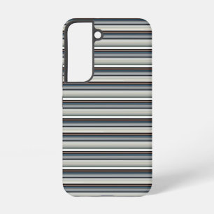 Süße graue weiße Streifen Samsung Galaxy Hülle