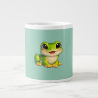 Süße großäugige Frosch Kawaii Tier Design