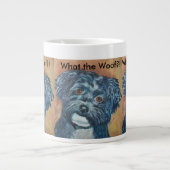 SÜSSE GROSSE EXTRATASSE DES SCHWARZ-HAVANESE Jumbo-Tasse (Vorderseite)